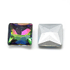 Pointed Back Glass Rhinestone Cabochons RGLA-T027-8x8mm-24-2