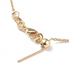 Brass Cable Chain Necklaces NJEW-E151-03G-2