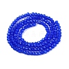 Opaque Solid Color Imitation Jade Glass Beads Strands EGLA-A044-P1mm-D32-3