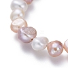Natural Freshwater Pearl Beaded Bracelets Sets BJEW-JB05122-7