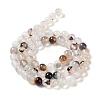 Natural Dendritic Agate Beads Strands G-D845-04-10mm-4
