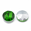 Pointed Back Glass Rhinestone Cabochons RGLA-T029-10mm-20-2