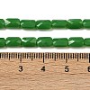 Opaque Glass Beads Strands GLAA-Z018-D22-4