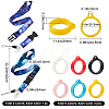 Gorgecraft Portable Electronic Cigarette Anti-Lost Necklace Lanyard AJEW-GF0006-20-2