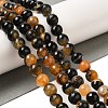 Natural Agate(Dyed & Heated) Beads Strands G-H066-B06-02-2