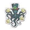 Saint Patrick's Day Opaque Printed Acrylic Pendants MACR-M038-01D-1