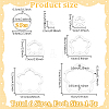 Transparent Acrylic Sewing Template AJEW-NB0007-10D-2
