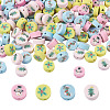 Fashewelry 400Pcs 4 Colors Handmade Polymer Clay Beads CLAY-FW0001-02-8