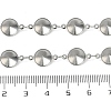 304 Stainless Steel Rhinestone Cup Chains CHS-K023-08A-P-3