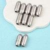 304 Stainless Steel Magnetic Clasps X-STAS-O042-A-24-3