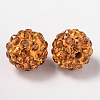 Pave Disco Ball Beads RB-A130-10mm-14-2