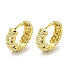 Brass Hoop Earrings EJEW-L211-010E-G-1