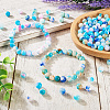 120Pcs 6 Colors Natural Persian Jade Beads G-TA0002-39-8