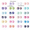 600Pcs 24 Colors Opaque Acrylic Beads MACR-CJ0001-16-2