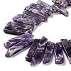 Natural Amethyst Beads Strands G-L551B-08A-3