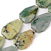 Natural Green Moonstone Beads Strands G-P548-B07-01-1