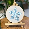 Christmas Snowflake DIY Embroidery Kits PW-WGCD52B-06-1