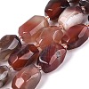 Natural Red Botswana Agate Beads Strands G-N362-07A-06-2