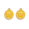 Golden Plated Alloy Enamel Charms LS-ENAM-Q437-13W-1