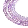 Transparent Gradient Color Cubic Zirconia Strand ZIRC-NH0002-01D-3