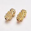 Feng Shui Real 24K Gold Plated Alloy Beads PALLOY-L205-03G-1
