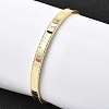 Brass Cuff Bangles for Women BJEW-G742-02G-3