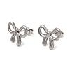 304 Stainless Steel Stud Earrings STAS-B126-13P-4