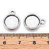 Tibetan Style Alloy Pendant Cabochon Settings PALLOY-N178-02AS-3