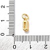 Brass Pave Cubic Zirconia Charms KK-F894-13G-06-3