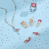 600Pcs 6 Styles Cubic Zirconia Cabochons ZIRC-PH0001-57-2