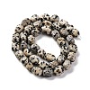 Natural Dalmatian Jasper Beads Strands G-G146-A24-01-3