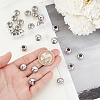 25Pcs 304 Stainless Steel European Beads STAS-GA0001-93-3