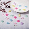 22Pcs 6 Style Oceanic Animal Resin Cabochons CRES-SZ0001-23-6