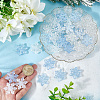 36Pcs 2 Colors Luminous Transparent Acrylic Beads OACR-SC0002-78-3