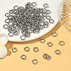 Tarnish Resistant 304 Stainless Steel Open Jump Rings STAS-R065-42-6
