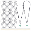 40Pcs Adjustable Korean Waxed Polyester Cord Necklace Making AJEW-UN0001-64B-1