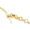 Brass Box Chains Necklaces KK-A191-02G-3