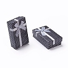 Cardboard Necklace Boxes with Bowknot and Sponge Inside CBOX-R012-4-1