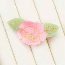 Cute Cellulose Acetate(Resin) Alligator Hair Clips PW-WG95920-01