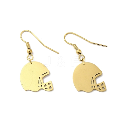 PVD Vacuum Plating 304 Stainless Steel Dangle Earrings EJEW-A023-01G-1