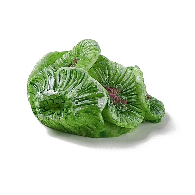 Resin Imitation Coral Ornaments DJEW-G026-10B-1