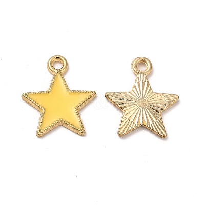 Alloy Enamel Pendants ENAM-C005-01G-04-1