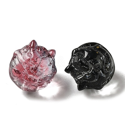 Transparent Glass Beads GLAA-D025-05A-1