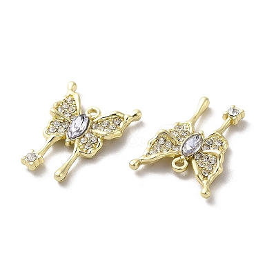 Alloy Crystal Rhinestone Pendant PALLOY-K001-079G-03-1