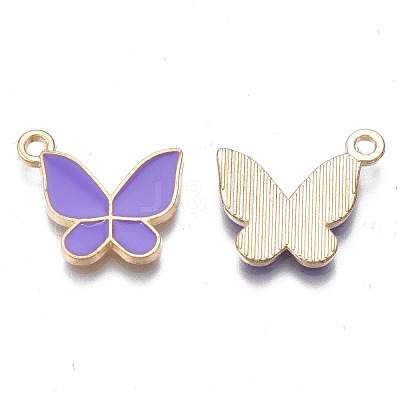 Alloy Enamel Pendants ENAM-T016-23B-RS-1