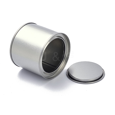 (Defective Closeout Sale: Scratch and Bump)Round Tinplate Box CON-XCP0001-53-1