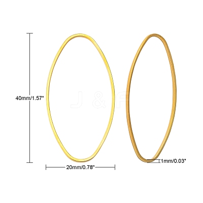 Jewelry Linking Rings X-EC021-G-1