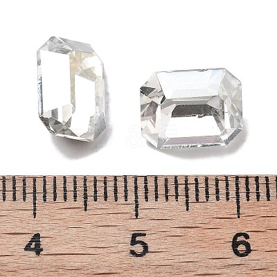 K9 Glass Rhinestone Cabochons GLAA-H034-07D-001SS-1