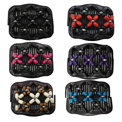 Plastic Hair Bun Maker OHAR-S197-017-1
