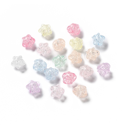 Transparent Acrylic Beads X-TACR-K003-01-1